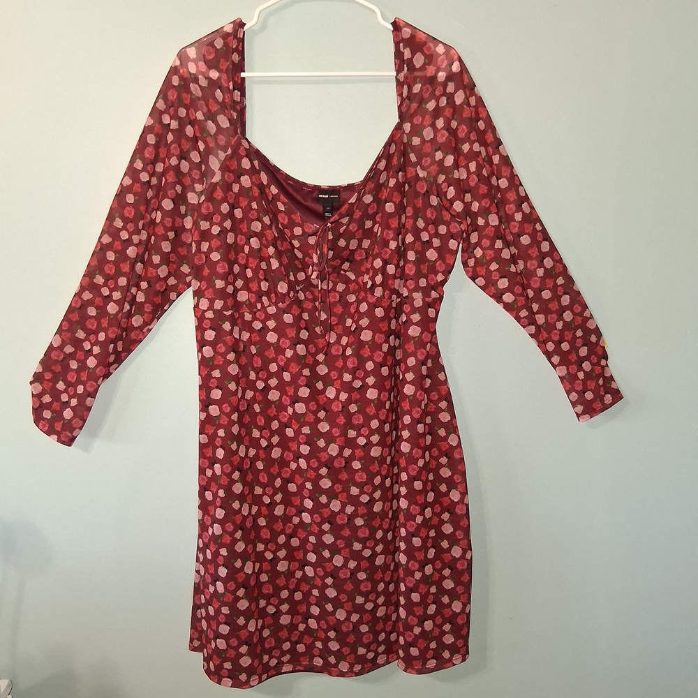 SUN SALE River Island Rose Dress Size26